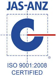 JAS-ANZ ISO 9001:2008 Certified